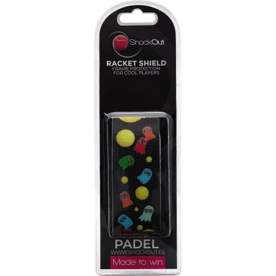 Afbeelding van Shockout racket Shield Protection tape padel Pac Man