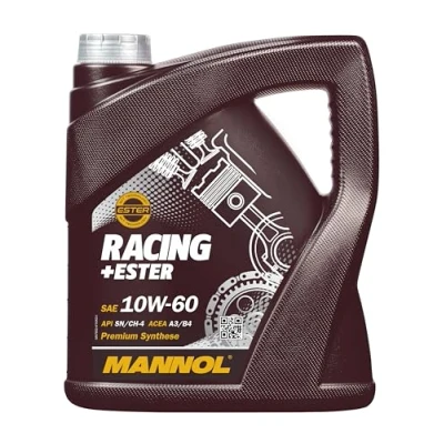 Afbeelding van Mannol Racing Ester 10W60 vol Synthetische motorolie 4 liter