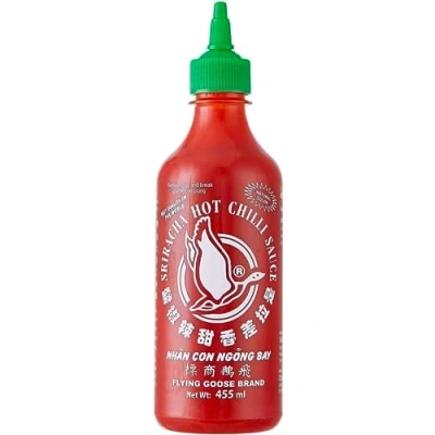 Afbeelding van Flying Goose Sriracha Hot Chilli Sauce 455ml, een van de meest populaire sausmerken in Thailand