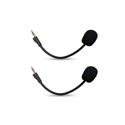 Afbeelding van Vervangende spelmicrofoon voor Logitech G Pro X &amp; Gaming Headset op PS4 PS5 Xbox One PC, afneembare 3,5 mm Boom microfoon, 2 stuks