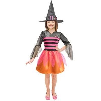 Afbeelding van Barbie Glamour Witch Halloween Special Edition costume dress disguise official girl (Size 3 4 years)