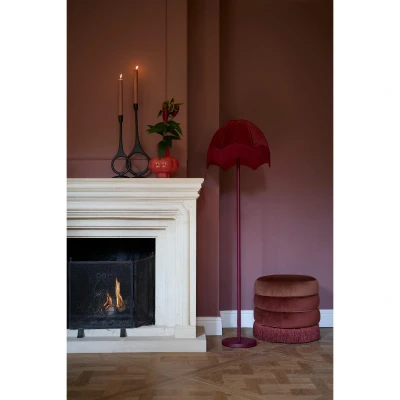Afbeelding van Light&amp;living Vloerlamp Ø25x148,5 cm WASHINGTON mat bordeaux