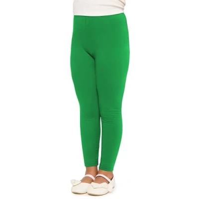 Afbeelding van Merry Style MS MS10 225 LE new Meisjes Leggings Sport Vrijetijdsbroek Lang Katoen Sportbroek Groen 158