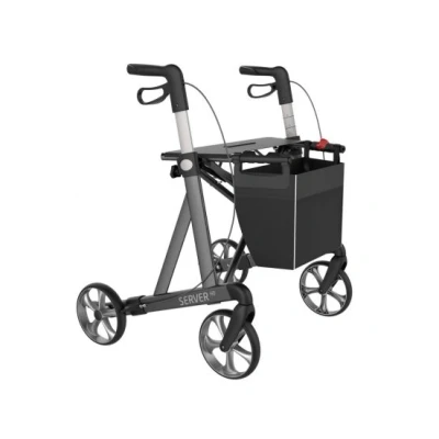 Afbeelding van Server HD Lichtgewicht Rollator Standaard banden