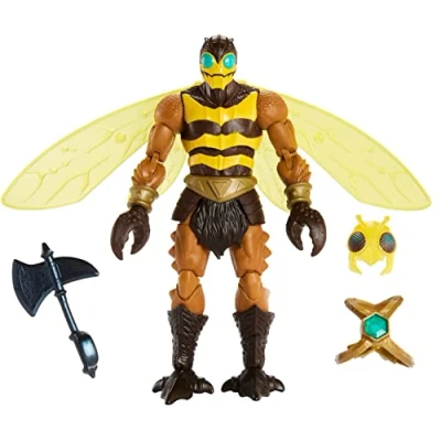 Afbeelding van Master Of The Universe Buzz off 18 Cm Figuur Geel