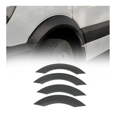 Afbeelding van OMAC Wielverbreding compatibel met Mercedes Sprinter W906 2013 2018, ABS, 4 delig