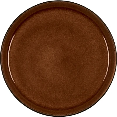 Afbeelding van Bitz Ontbijtbord Gastro Zwart/amber ø 21 cm