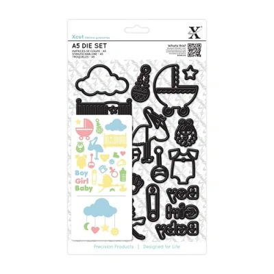 Afbeelding van A5 Die Set (23pcs) New Baby Icons