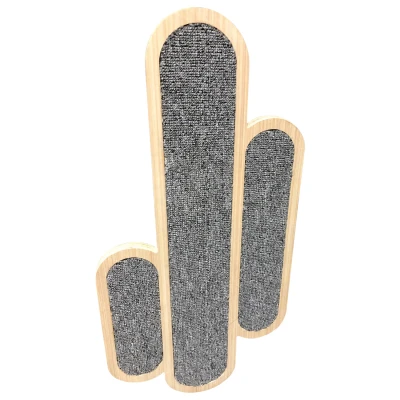 Afbeelding van Adori Krabplank Cactus Krabpalen 59x29x1.7 cm Grijs
