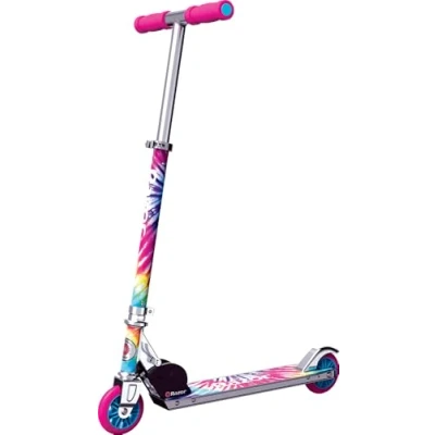 Afbeelding van Razor A Kick Scooter, Special Edition Tie Dye Graphic, aluminium opvouwbare scooter