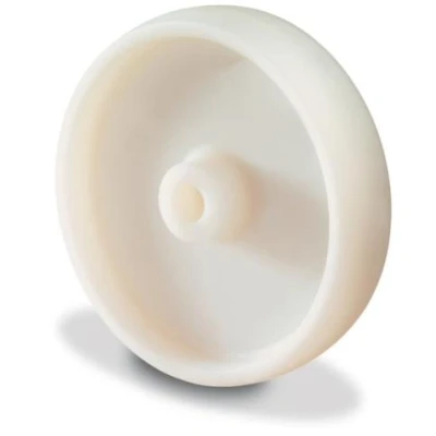Afbeelding van BS Rollen Reserve wiel d. 80 mm draagvermogen 150 kg kunststof wit as 12 naaflengte 40 1 stuk A90.081