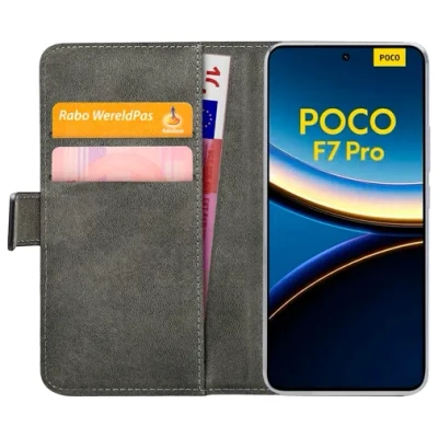 Afbeelding van Mobilize Classic Gelly Wallet Book Case Xiaomi Poco F7 Pro Black