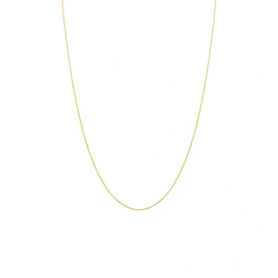 Afbeelding van Lucardi 9 ct Gold Ketting goldcoloured, Dames, Maat: 45, coloured