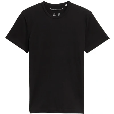 Afbeelding van TOM Tailor MIT Stretchanteil Tshirt basic, Heren, Maat: XXL, Black