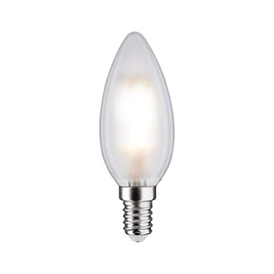 Afbeelding van Paulmann 28637 LED lamp kaars 2x5W verlichtingsmiddel mat peer verlichting 2700 K E14