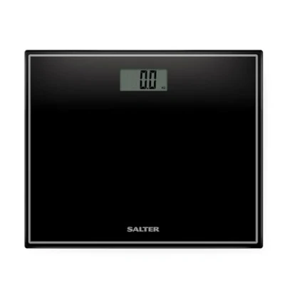 Afbeelding van Salter Digital Bathroom Scale, gehard glas, zwart (open doos)