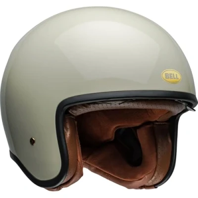 Afbeelding van Bell Tx 501 Vintage White Open Face Helmet L Maat Helm