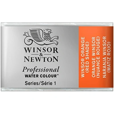 Afbeelding van Winsor &amp; Newton 0100723 Professional Water Colour, fijnste kunstenaars aquarelverf met de hoogst mogelijke pigmentatie, uitstekende lichtechtheid Hele Nap, Orange