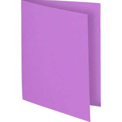 Afbeelding van 100 dossiermappen FLASH 220 100%gerecycleerd 24x32cm Lila per 5