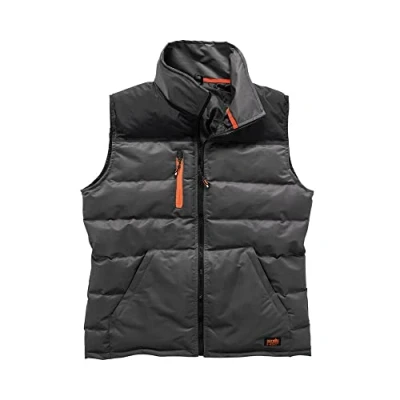 Afbeelding van Scruffs Worker Body Warmer Houtskool, zwart, M (T54599)