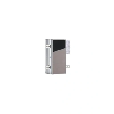 Afbeelding van Emco asis module plus inbouw toiletpapiermodule met betegelbare deur 15 4x33 2cm links 975611002