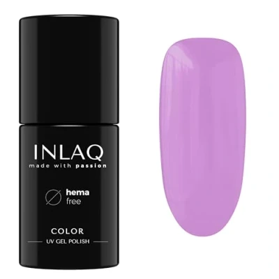 Afbeelding van INLAQ® Gel Nagellak UV LED Verschillende Kleuren Gellak in Pasteltinten Nail Polish Collectie Crazy Rainbow Kleur East Side 6 ml