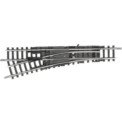 Afbeelding van N Minitrix rails T14954 Wissel, Links 112.6 mm 15 362.6 1 stuk(s)