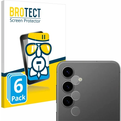 Afbeelding van BROTECT Glas Screen Protector voor Samsung Galaxy S24 Plus (ALLEEN Camera Lens) (6 Stuks) Schermbeschermer [9H Hardheid, Beschermglas Folie niet Glas]