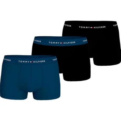 Afbeelding van Tommy Hilfiger Signature Trunk 3 PACK Onderbroeken, Heren, Maat: XXL, Indigo/black