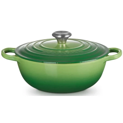 Afbeelding van Braadpan Le Creuset Marmite Gietijzer Bamboo 26 cm