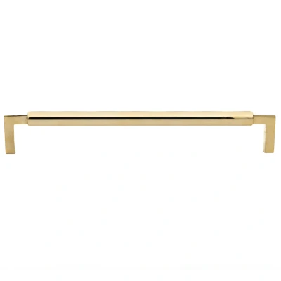 Afbeelding van Messtique Meubelgreep 207mm gepolijst messing ongelakt