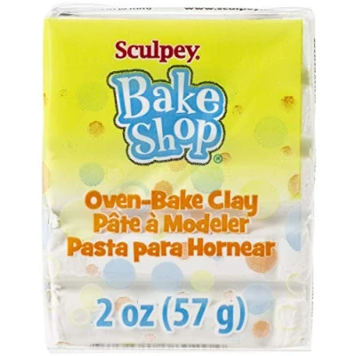 Afbeelding van Bake shop white boetseerklei 57 gr SCULPEY