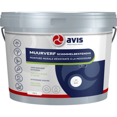 Afbeelding van Avis Permoglaze AS 10 liter Muurverf &amp; Latex