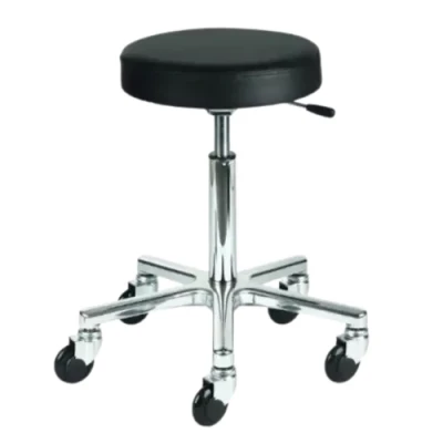 Afbeelding van Efalock ClicTec Kappersfiets Rond L Chroom