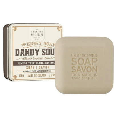 Afbeelding van Scottish Fine Soaps Soap In A Tin Whisky Cocktail Dandy Sour Zeep 100gr