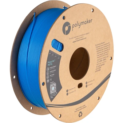 Afbeelding van Polymaker PB01042 Filament PETG Hittebestendig, Hoge treksterkte 1.75 mm 1000 g Electric Blue PolyLite™ 1 stuk(s)