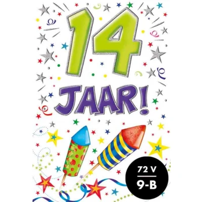 Afbeelding van Kaart That funny age 14 jaar TFA017
