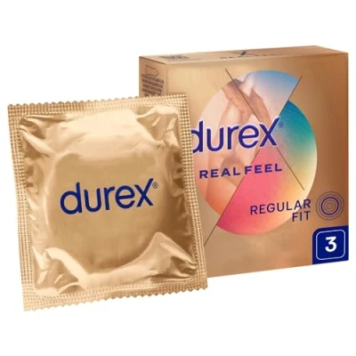 Afbeelding van Durex Condooms Real Feel Latexvrij 6x 10 stuks