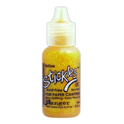 Afbeelding van Ranger Stickles Glitter Glue 15ml yellow SGG01942