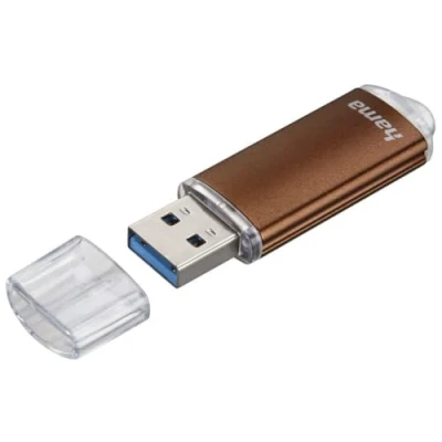 Afbeelding van Hama 256 GB USB stick, 3.0, gegevensoverdracht, 90 MB/s stick met oog voor bevestiging aan sleutelring, geheugenstick, geheugenstick afsluitdop, bijv.