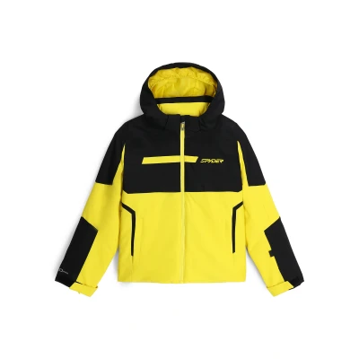 Afbeelding van Spyder Challenger 10K Snowboardjas voor kinderen, Maat: 164, Acid yellow