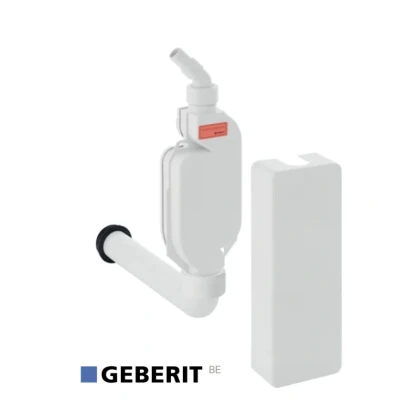Afbeelding van Geberit wasmachine sifon met afdekkap d40 alpien wit 152 768 11 1