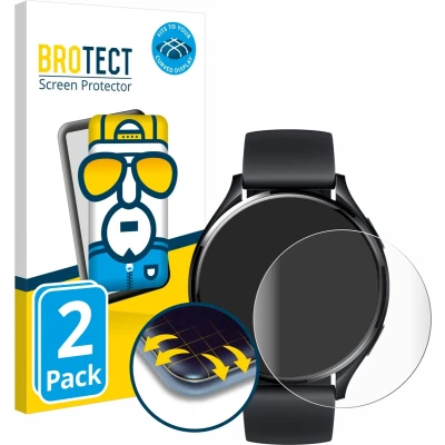 Afbeelding van BROTECT Full Cover Screen Protector voor Xiaomi Watch 2 (2 Stuks) Schermbeschermer, 3D Curved