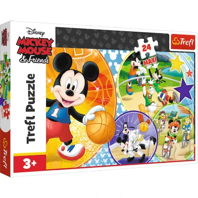 Afbeelding van Mickey Mouse Puzzel Sports 5900511142914