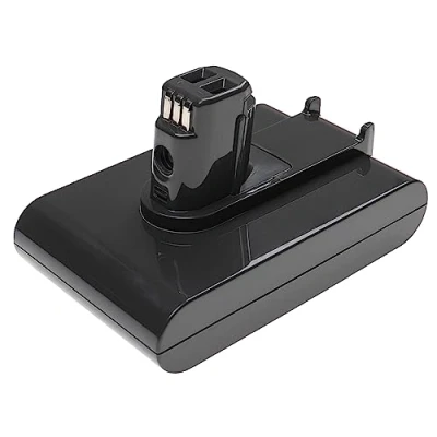 Afbeelding van EXTENSILO Accu compatibel met Dyson DC30, DC30 White, DC35 stofzuiger (2500 mAh, 14,8 V, Li Ion, donkergrijs)