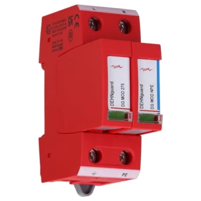 Afbeelding van DEHN 952110 DG M TT 2P 275 Overspanningsveilige afleider Overspanningsbeveiliging voor: Verdeelkast 40 kA 1 stuk(s)