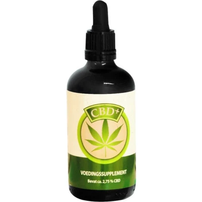 Afbeelding van Jacob Hooy Cbd Plus Olie 2,75% 100 ml