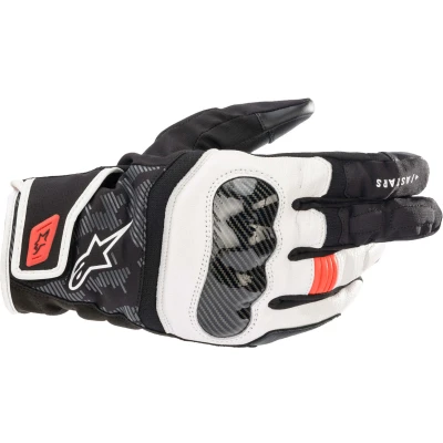 Afbeelding van Alpinestars SMX Z Drystar handschoen zwart/wit/fluo rood