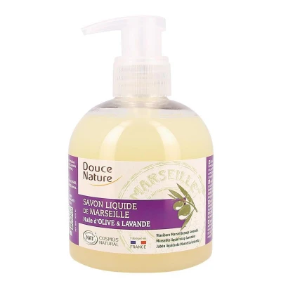 Afbeelding van Douce Nature Zeep Marseille Vloeibaar Lavendel Bio, 300 ml