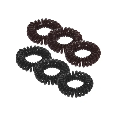 Afbeelding van Haarelastiek bruin zwart 3cm